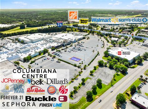 columbiana mall leasing